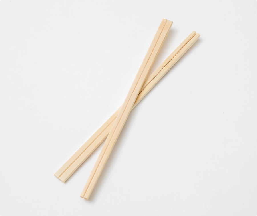 元禄箸（国産桧）